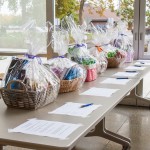 Silent Auction baskets at ROI 2013